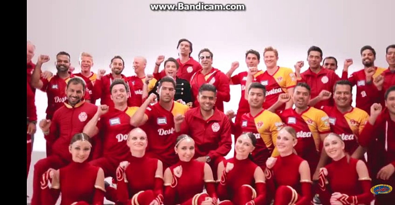 Team anthem of Islamabad United PSL | Ali Zafar, Shane Watson, Wasim Akram