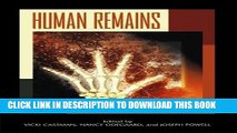 [PDF] Human Remains: Guide for Museums and Academic Institutions [Online Books]