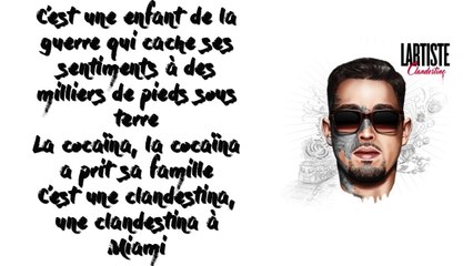 Lartiste - Clandestina (Paroles_Lyrics) Avec Audio Officiel