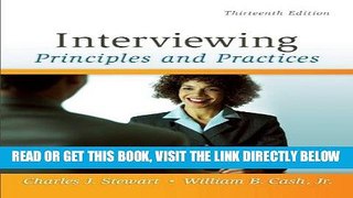 [READ] EBOOK Interviewing: Principles and Practices BEST COLLECTION