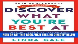 [FREE] EBOOK Discover What You re Best At ONLINE COLLECTION