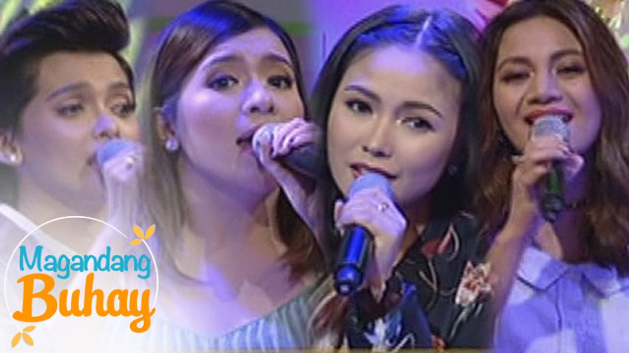 Magandang Buhay: Yeng, KZ, Kyla & Angeline sings "Pasko sa Pinas"