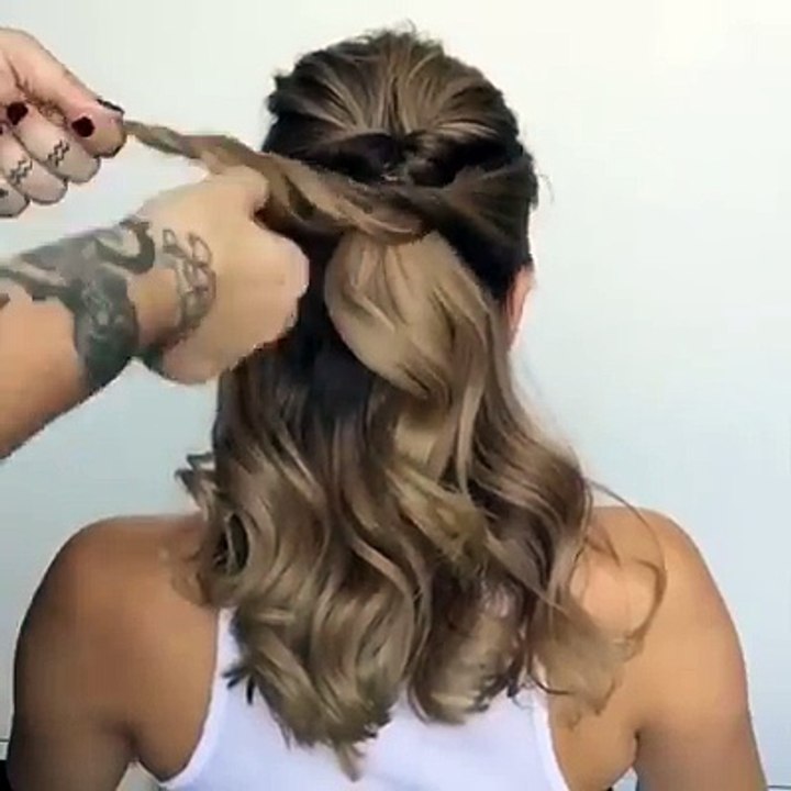 princess hair style !!