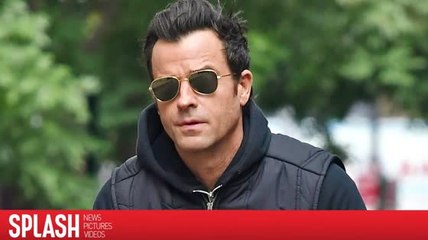 Justin Theroux postet ein Bild, das sich gegen Brad Pitt richtet