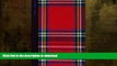 FAVORITE BOOK  Tartan Journal: Scottish / Scotland Gifts / Gift / Presents ( Large Notebook with