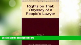 Big Deals  Rights on Trial: The Odyssey of a People s Lawyer  Best Seller Books Best Seller
