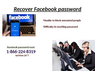 Call for Facebook Password Recovery on 1-866-224-8319 without any toll
