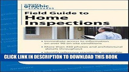 [PDF] Graphic Standards Field Guide to Home Inspections Full Online