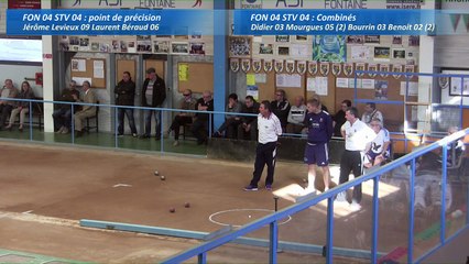 Second tour, Club Elite Masculin, J7, Fontaine contre Saint-Vulbas, Sport Boules, saison 2016-2017