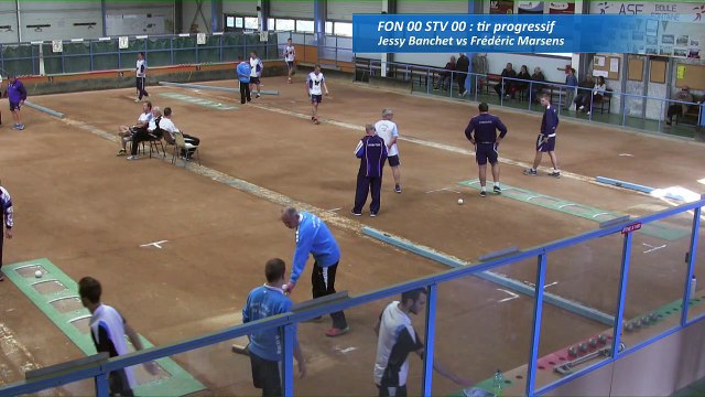 Premier tour, tir progressif, Club Elite Masculin, J7, Fontaine contre Saint-Vulbas, Sport Boules, saison 2016-2017