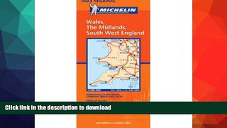 READ BOOK  Michelin Map No. 503: Wales-West Country-Midlands FULL ONLINE