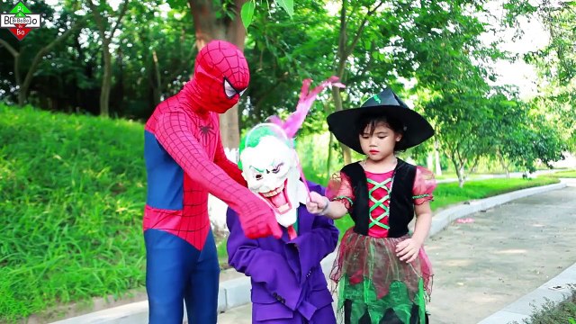 Spiderman and Frozen Elsa little heroes Hulk part4