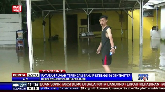 3 Desa di Kabupaten Musi Rawas Terendam Banjir