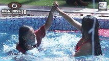 Bigg Boss 10 Day 15 Om Swamiji Dances With Mona Lisa In Swimming Pool