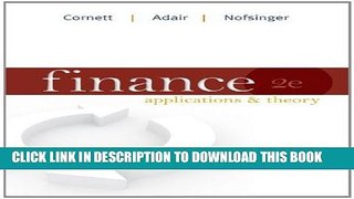 [PDF] Finance: Applications and Theory (Mcgraw-Hill/Irwin Series in Finance, Insurance and Real
