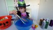 Halloween Glitter Slime Magic Potion and Surprise eggs- ep2