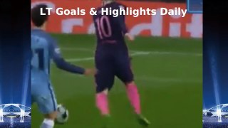 Manchester City 3-1 Barcelona All Goals & Highlights -football skills