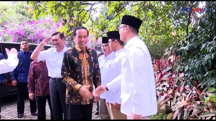 Jokowi Berkunjung ke Kediaman Prabowo