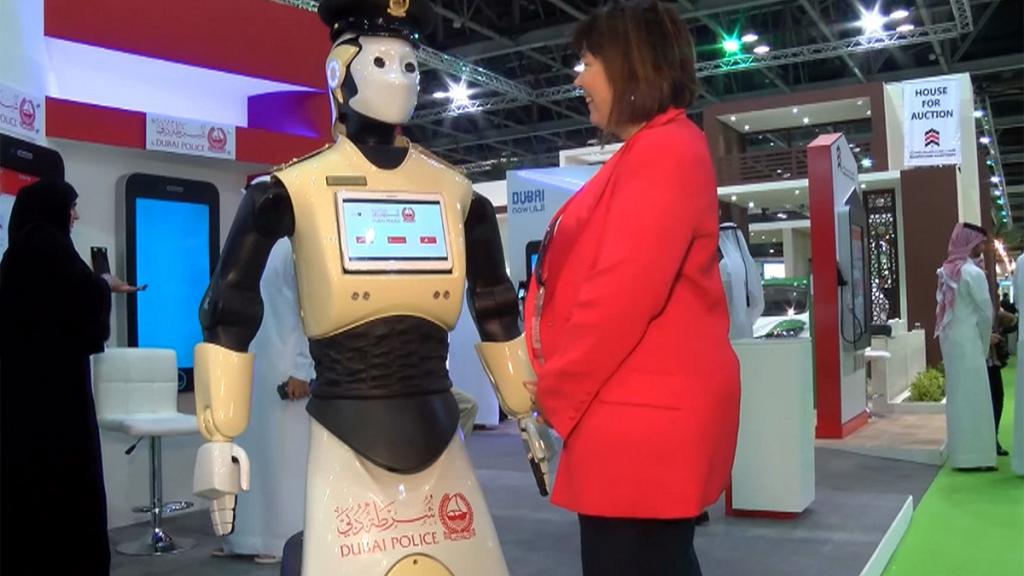 Video Al GITEX: la robotica in stile Dubai