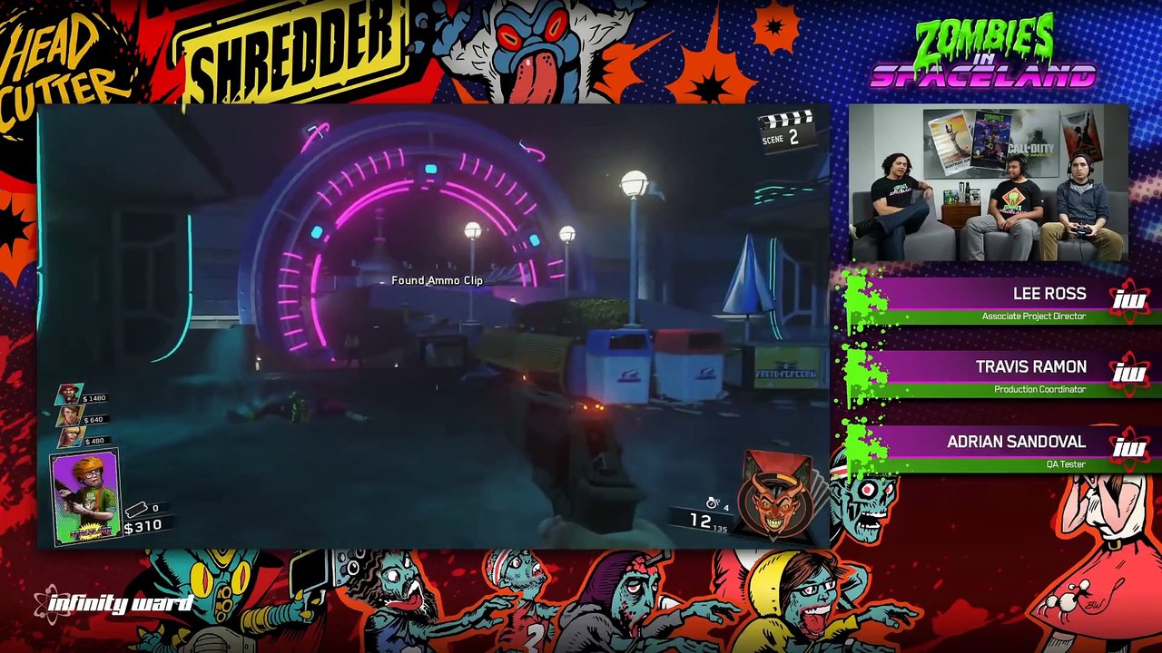 Call of Duty: Infinite Warfare - Gameplay Zombies in Spaceland