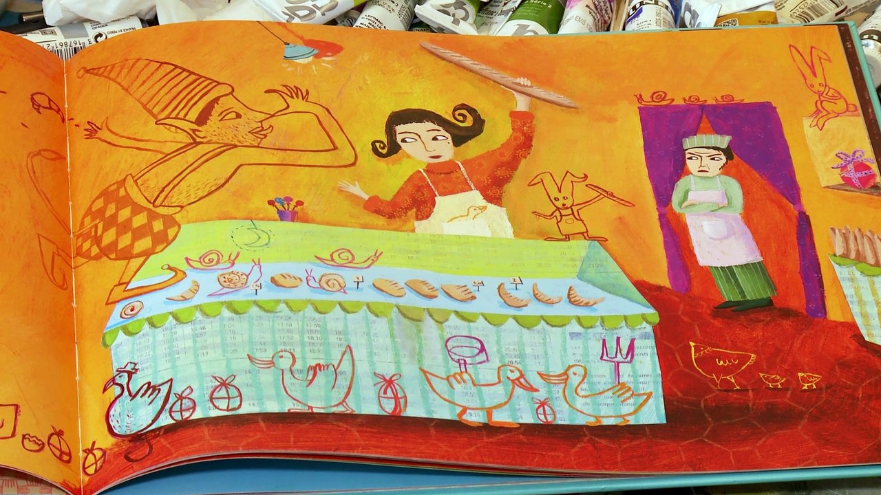 Sandra Poirotte, auteure illustratrice plasticienne