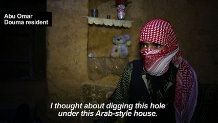 Life in Syria's Douma revolves around rhythm of bombs