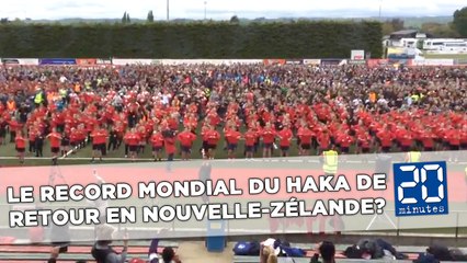 La France, pourrait perdre son record du monde du plus grand haka