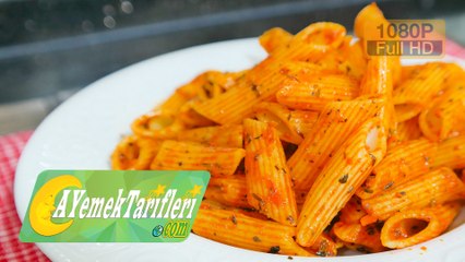 Domates Soslu Fesleğenli Makarna Nasıl Yapılır? | Domates Soslu Makarna Tarifi