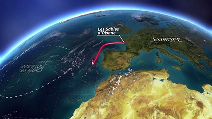 Presentation 3D du parcours du Vendee Globe