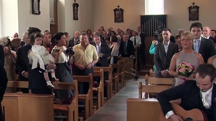 Sembra un matrimonio normale ma quello che succede vi emozionerà!
