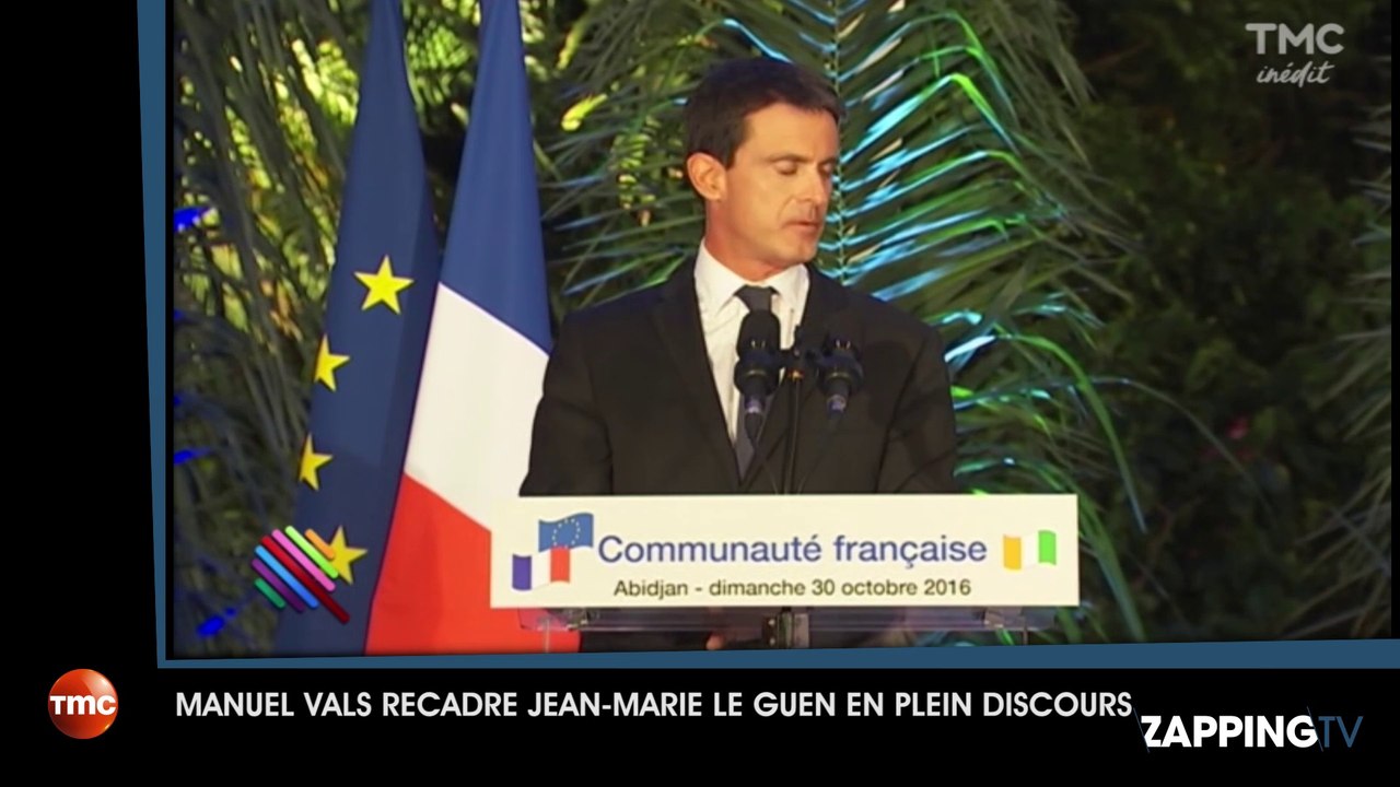 Quotidien : Manuel Valls recadre sévèrement Jean-Marie Le Guen en plein discours