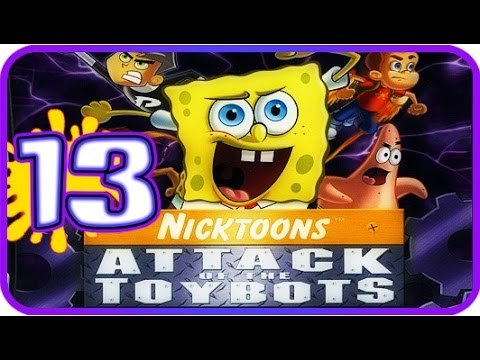Nicktoons: Attack of the Toybots Walkthrough Part 13 (PS2, Wii)