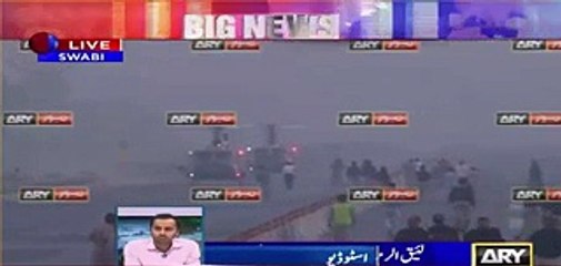 Pakistani Army Helicopters reach near Punjab and KPK border to Stop the Nawaz government atrocities