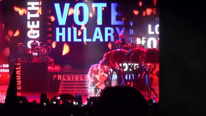 #USA 2016 : concert de Jennifer Lopez en soutien à Hillary Clinton