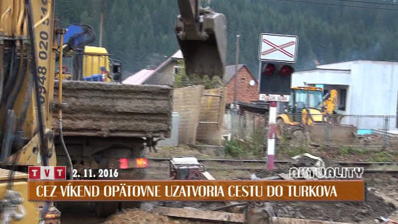 Cez víkend opätovne uzatvoria cestu do Turkova