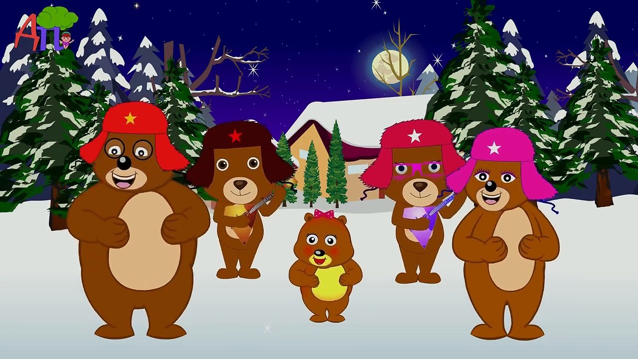 Russian Animal Finger Family Collection | TOP 15 | Коллекция пальчиков - животных | Панды | Мишки