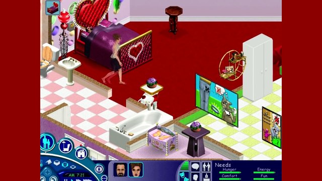 Evolution of SIMS Game : 1 to 4 Kisses - Woohoo Hugs