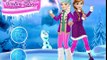 Frozen DisneyElsa and Anna Winter Fun - Dres up games