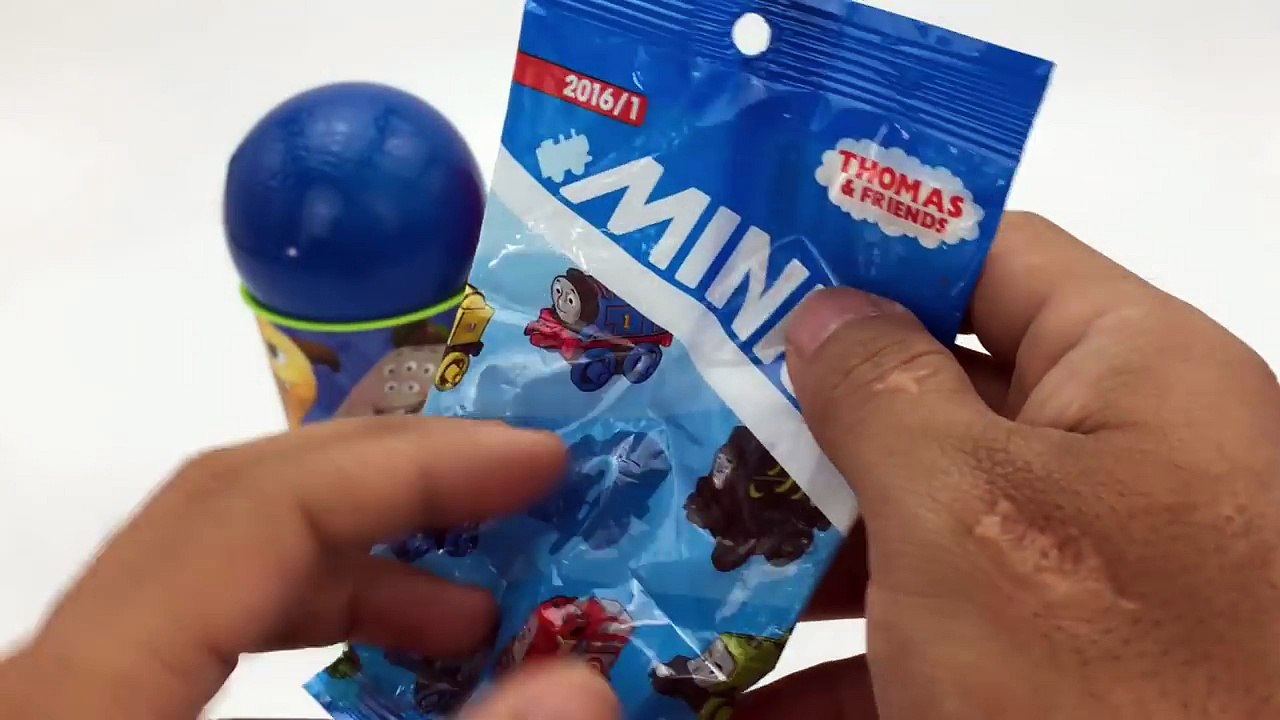 Balls Cups Surprise Eggs Thomas and Friends Super Wings Smurfs Toys Collection Creative for Kids-9XJh3U6BzO8