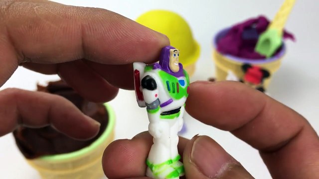 Play Dough Ice Cream Surprise Eggs Toys Story Mickey Mouse Minnie Mouse Pluto Toys Creative for Kids-96jlHlZYJM0