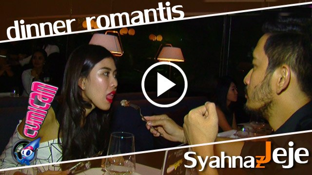 Makan Malam Romantis Jeje-Syahnaz - Cumicam 02 November 2016