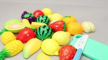 Toy Velcro Cutting Food Learn Fruits English Names Toy Surprise Eggs Play Doh-FgMFY1uQHFY