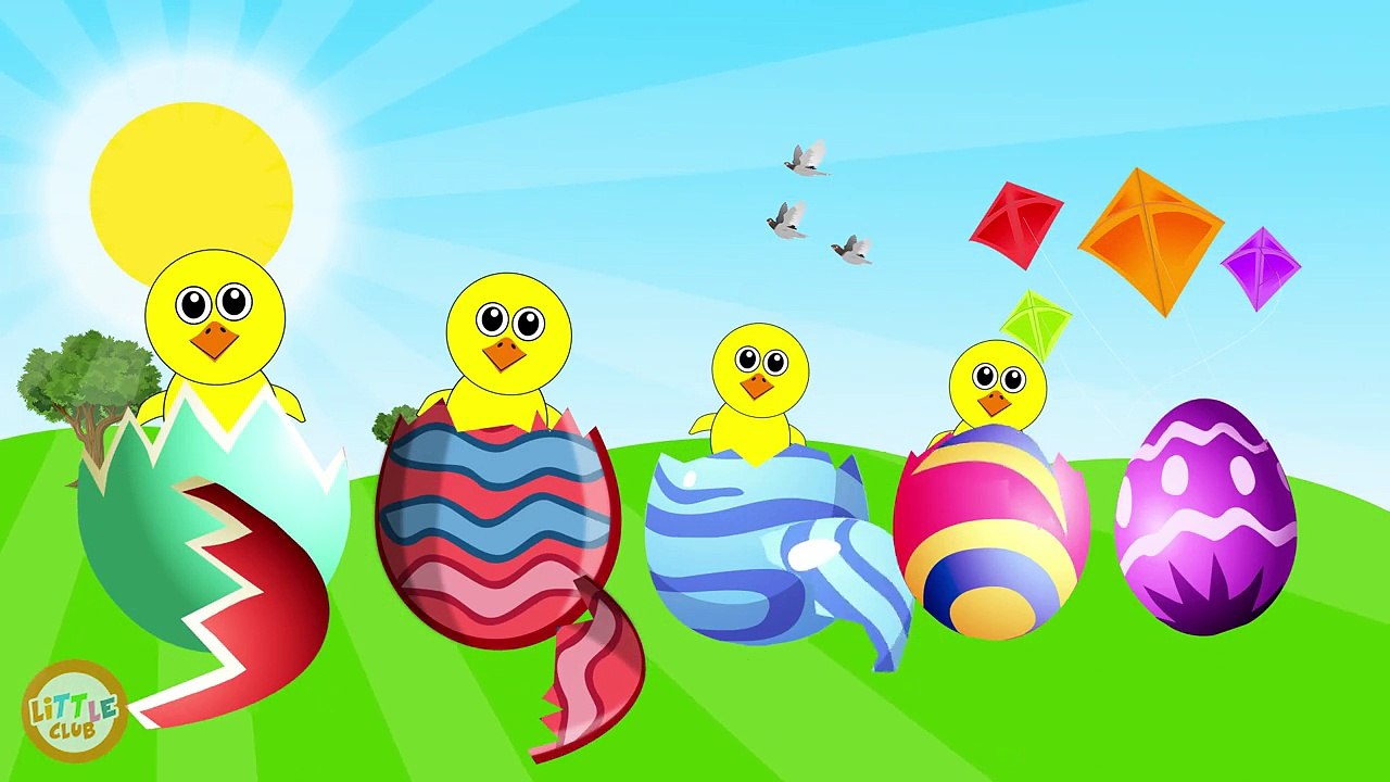 Surprise Eggs Finger Family Nursery Rhyme for Children