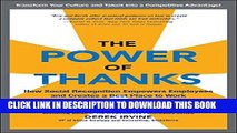 Read Now The Power of Thanks: How Social Recognition Empowers Employees and Creates a Best Place