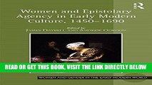 [PDF] Women and Epistolary Agency in Early Modern Culture, 1450-1690 (Women and Gender in the