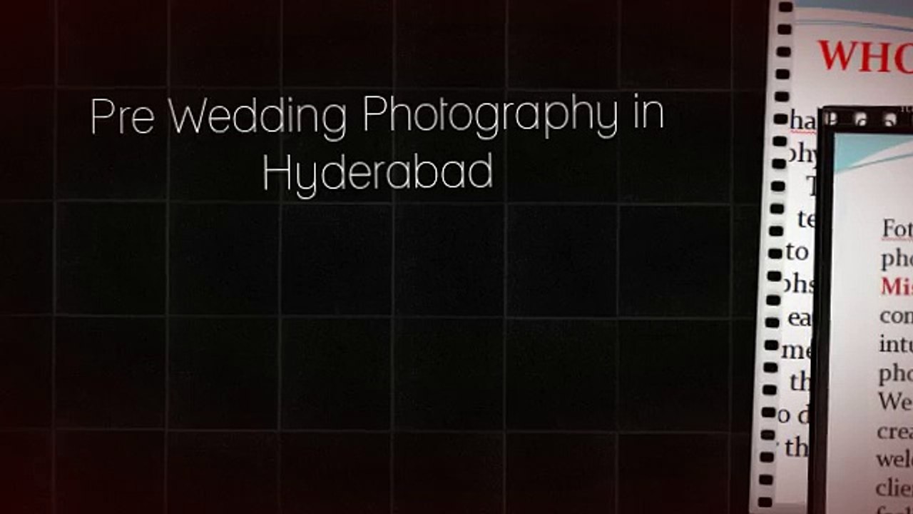 pre wedding photographer in hyderabad