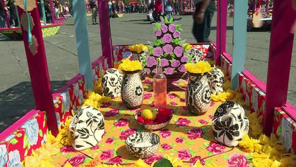 Oferendas no Dia de Finados no México