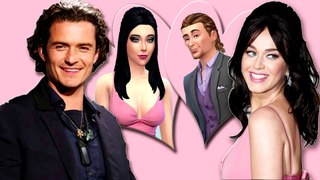 -THE SIMS 4 - KATY PERRY AND ORLANDO BLOOM MAKE KIDS