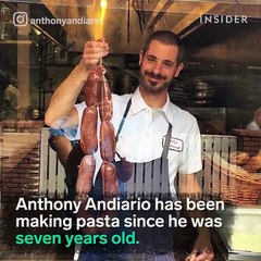 El işi makarna yapımı şiir gibi