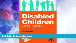 Big Deals  Disabled Children: A Legal Handbook  Best Seller Books Most Wanted